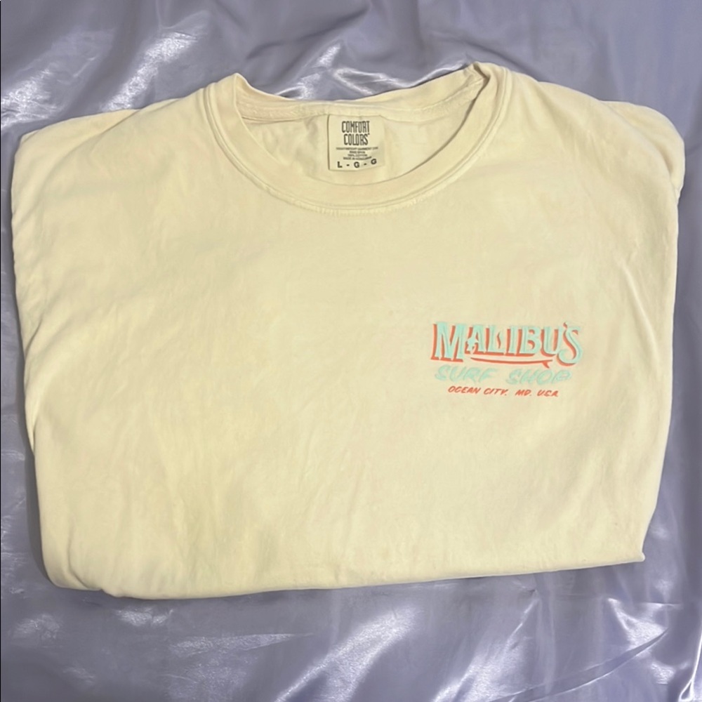 Comfort Colors Malibu's Surf Shop Tee